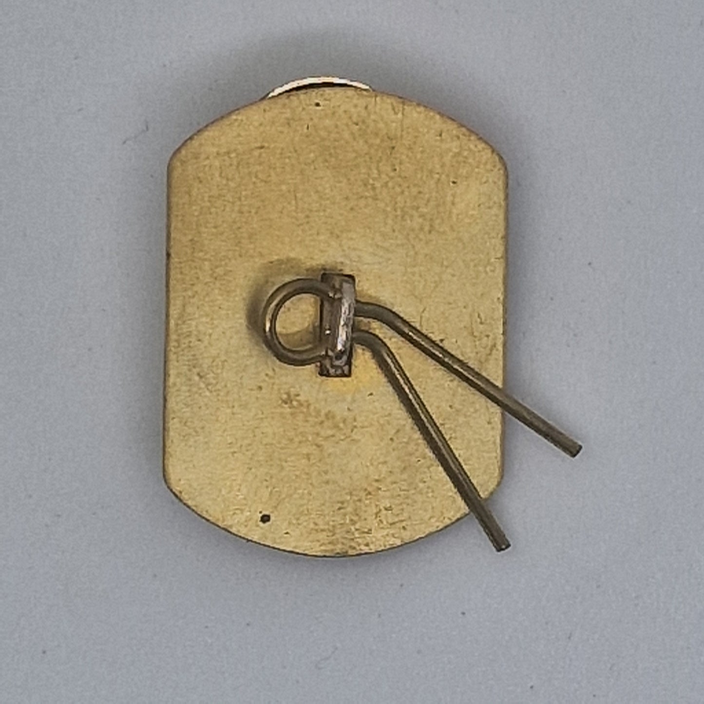 Vintage 1960s Gold Silver-Tone Military Brooch Regimental Hackle Badge Pin Mens – photo 3