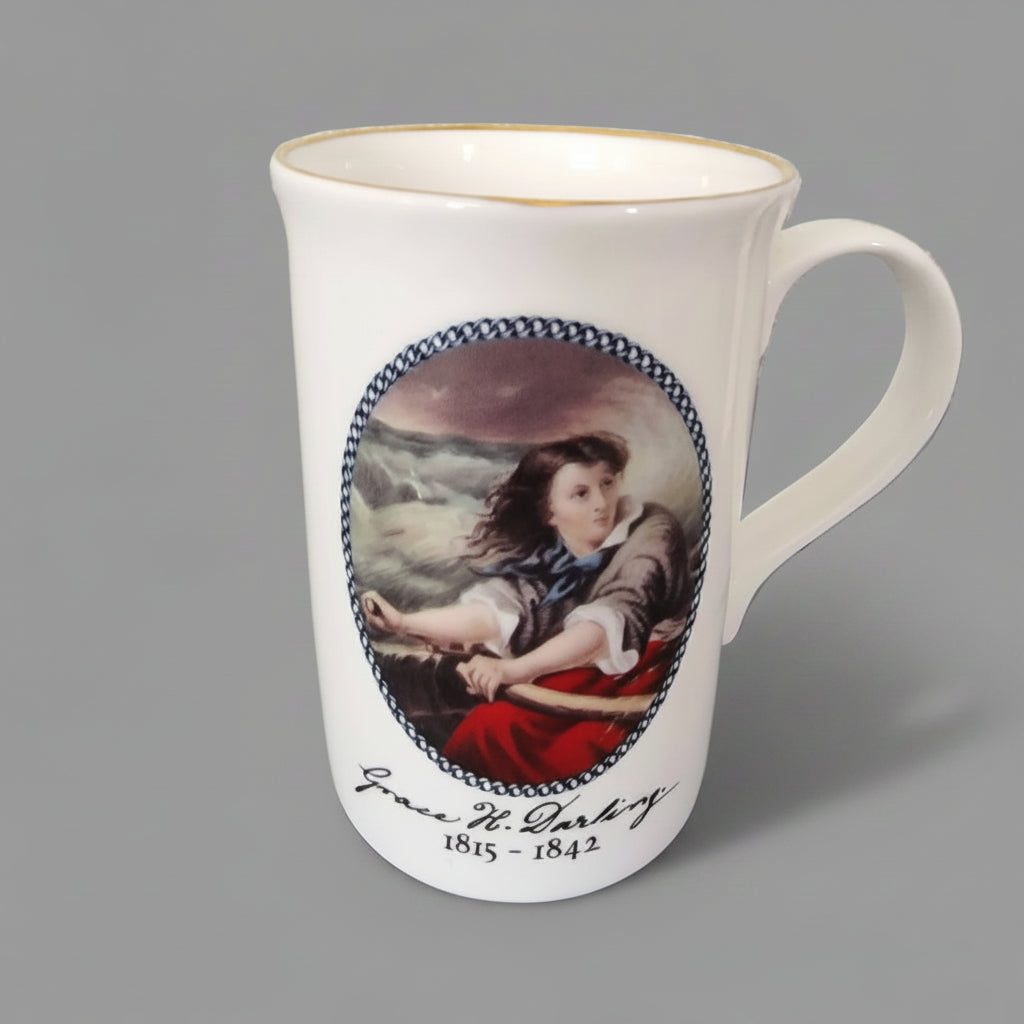 Vintage Grace Darling Commemorative Mug - Norfolk China - 1815-1842 Heroine