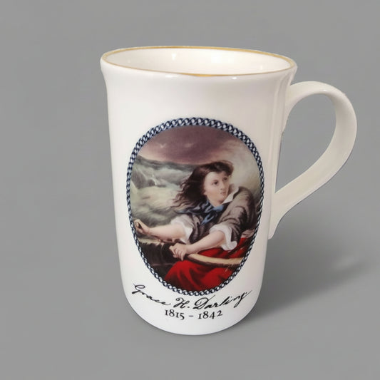 Vintage Grace Darling Commemorative Mug - Norfolk China - 1815-1842 Heroine