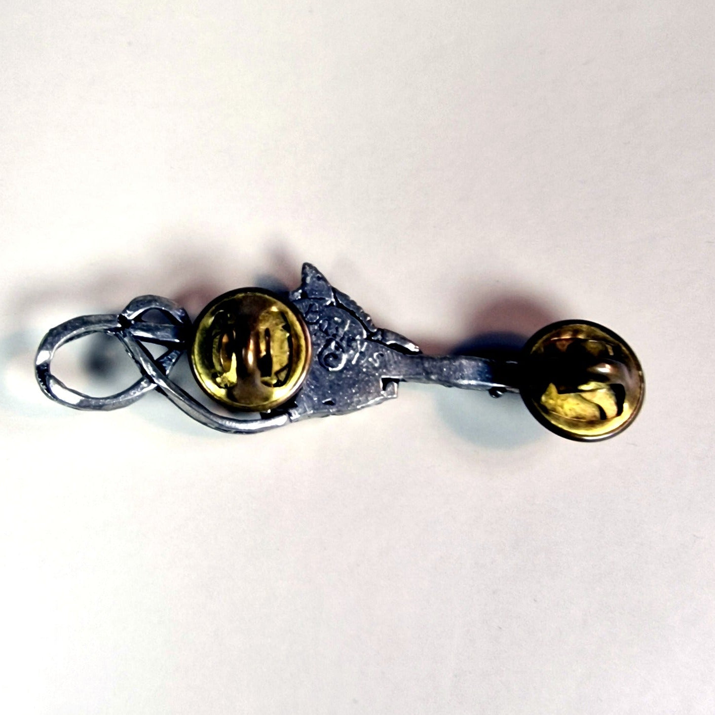 Bailey Antique Silver Equestrian Horse Brooch Figural Animal Pin Signed – photo 2